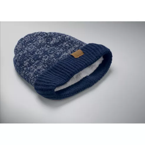 Gorro de punto con dobladillo PUNTOS