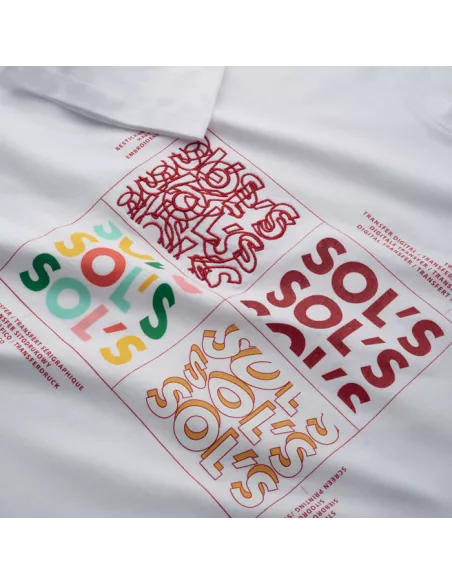 The SOL'S T-shirt sample kit. 