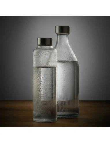 Botella de cristal y acero (1 L) |...