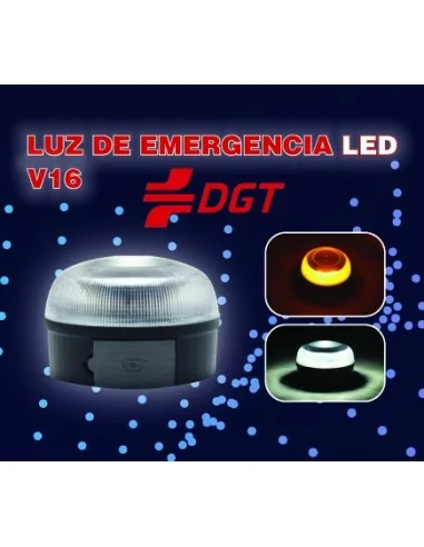 Luz de emergencia V16 con pila | FG0926