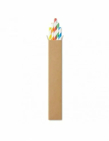 10 paper straws in Kraft box PAPER...