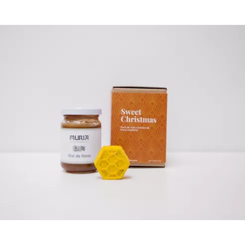 Honey and seed bomb pack customizable with your logo