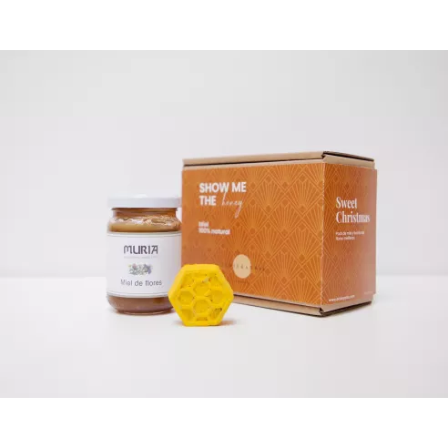 Honey and seed bomb pack customizable with your logo