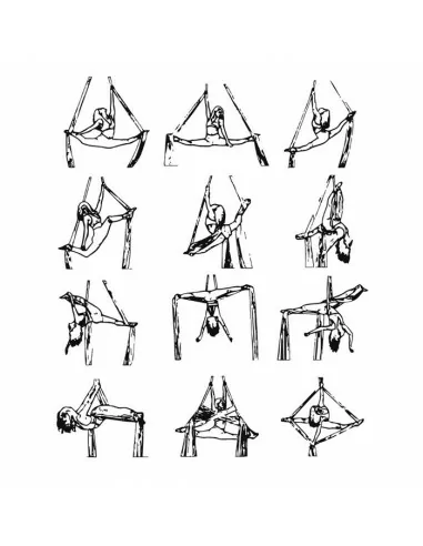 Hamaca de aero yoga / pilates AERIAL...