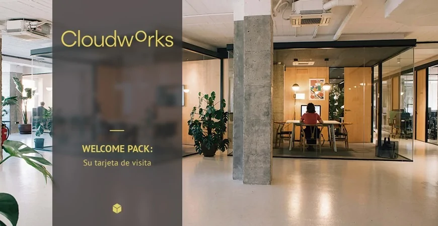 Personalized welcome packs for coworking spaces